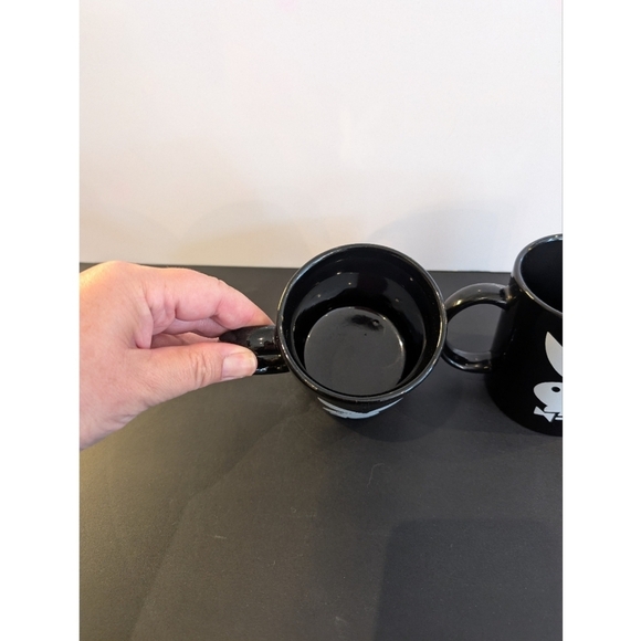 2 Classic Playboy Bunny Coffee Mugs - Picture 3 of 7